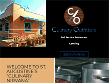 Tablet Screenshot of culinaryoutfitters.org